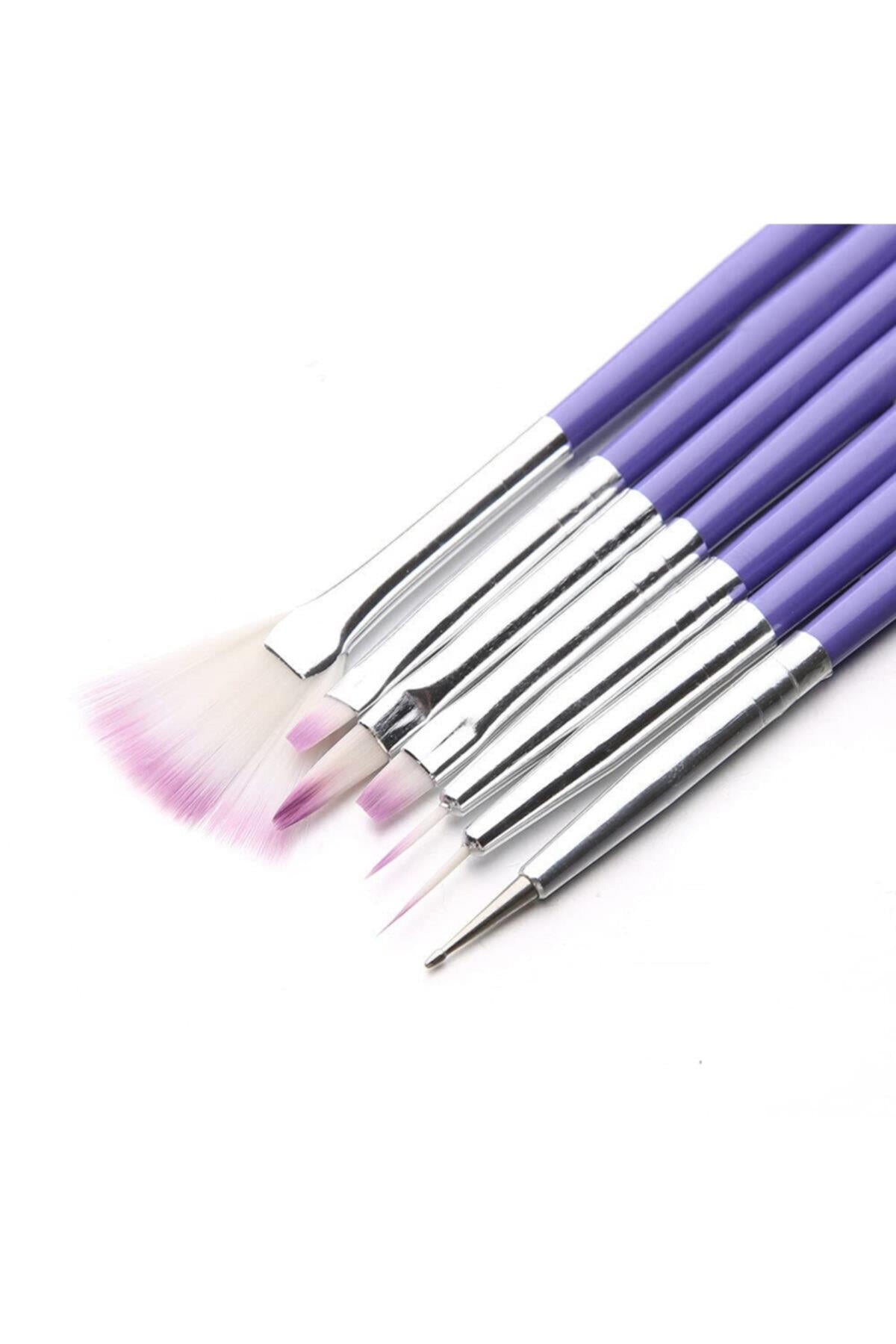 POP Beauty-Nail Art Tırnak Süsleme Desen Fırça Seti - Uv Jel Tırnak Boyama Fırçası-Takma Tırnak ve Aksesuarları-2-Milagron.com