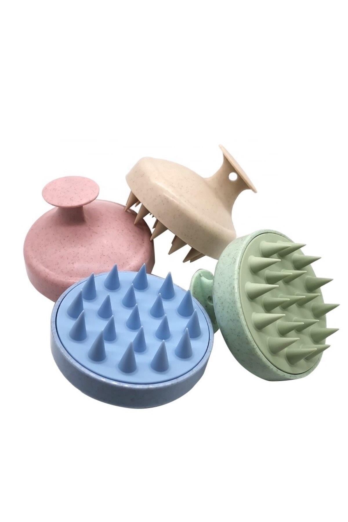 POP Beauty-Saç Bakım Fırçası Şampuan Tarağı - Bej-Fırça & Tarak-2-Milagron.com