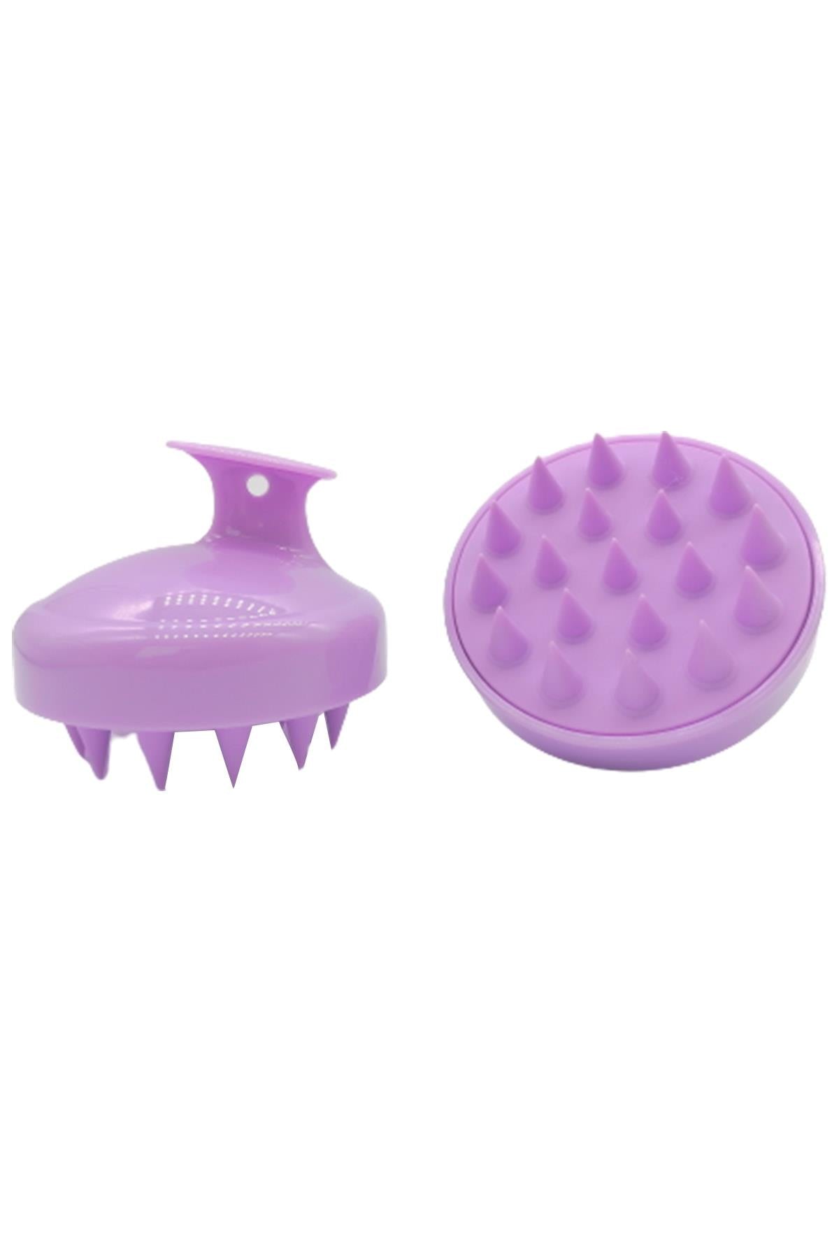 POP Beauty-Saç Bakım Fırçası - Şampuan Tarağı - Duş Fırçası Li̇la-Fırça & Tarak-3-Milagron.com