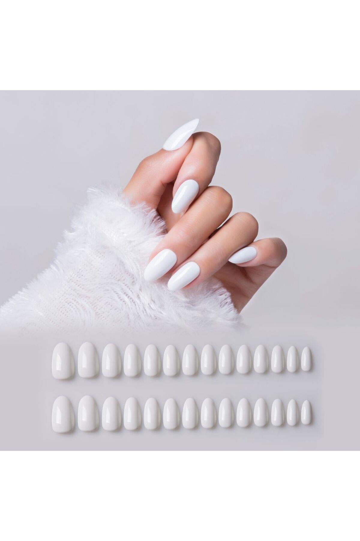 POP Beauty-Takma Tırnak Seti & Zararsız Yapıştırıcı-Takma Tırnak ve Aksesuarları-3-Milagron.com