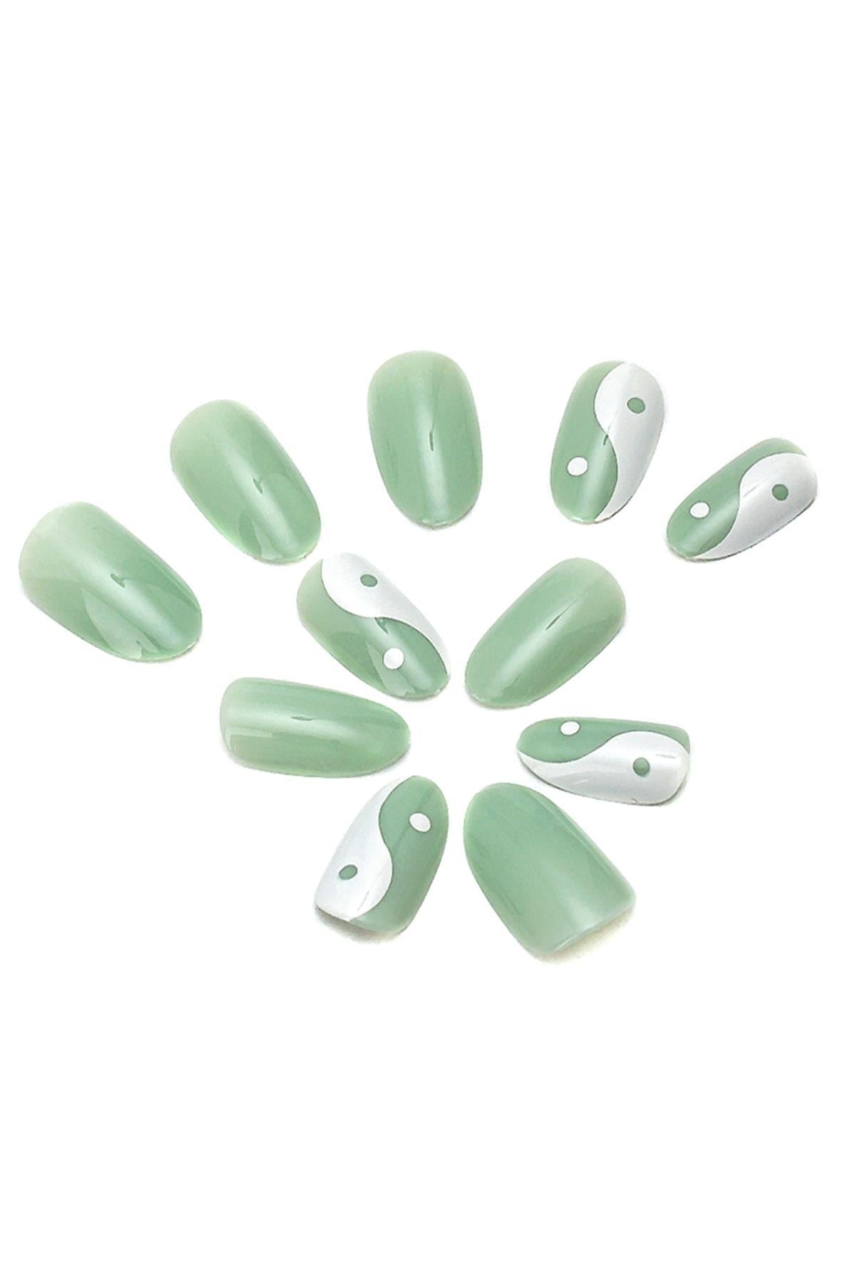 POP Beauty-Takma Tırnak Seti & Zararsız Yapıştırıcı-Takma Tırnak ve Aksesuarları-1-Milagron.com