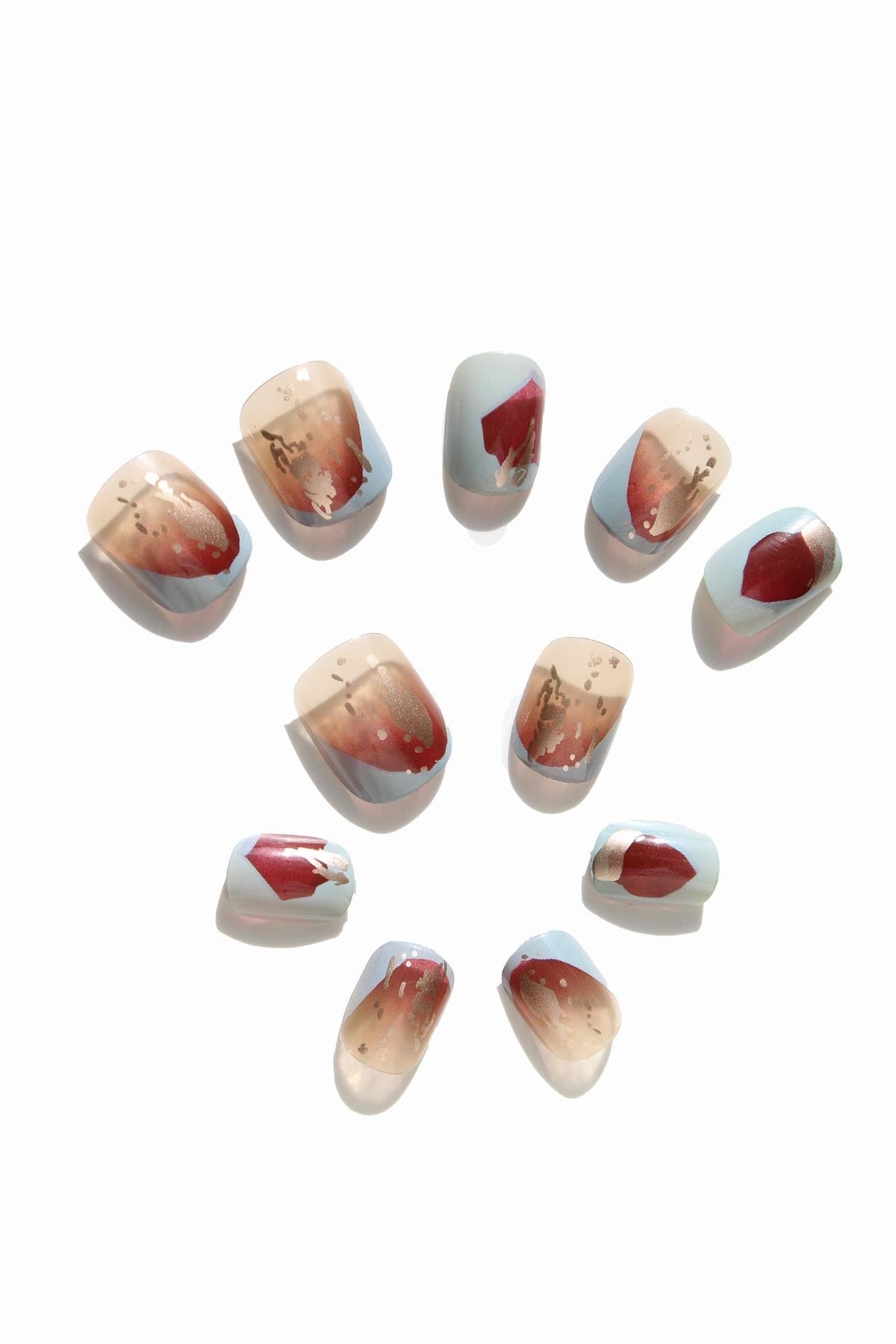 POP Beauty-Takma Tırnak Seti Zararsız Yapıştırıcı-Takma Tırnak ve Aksesuarları-1-Milagron.com