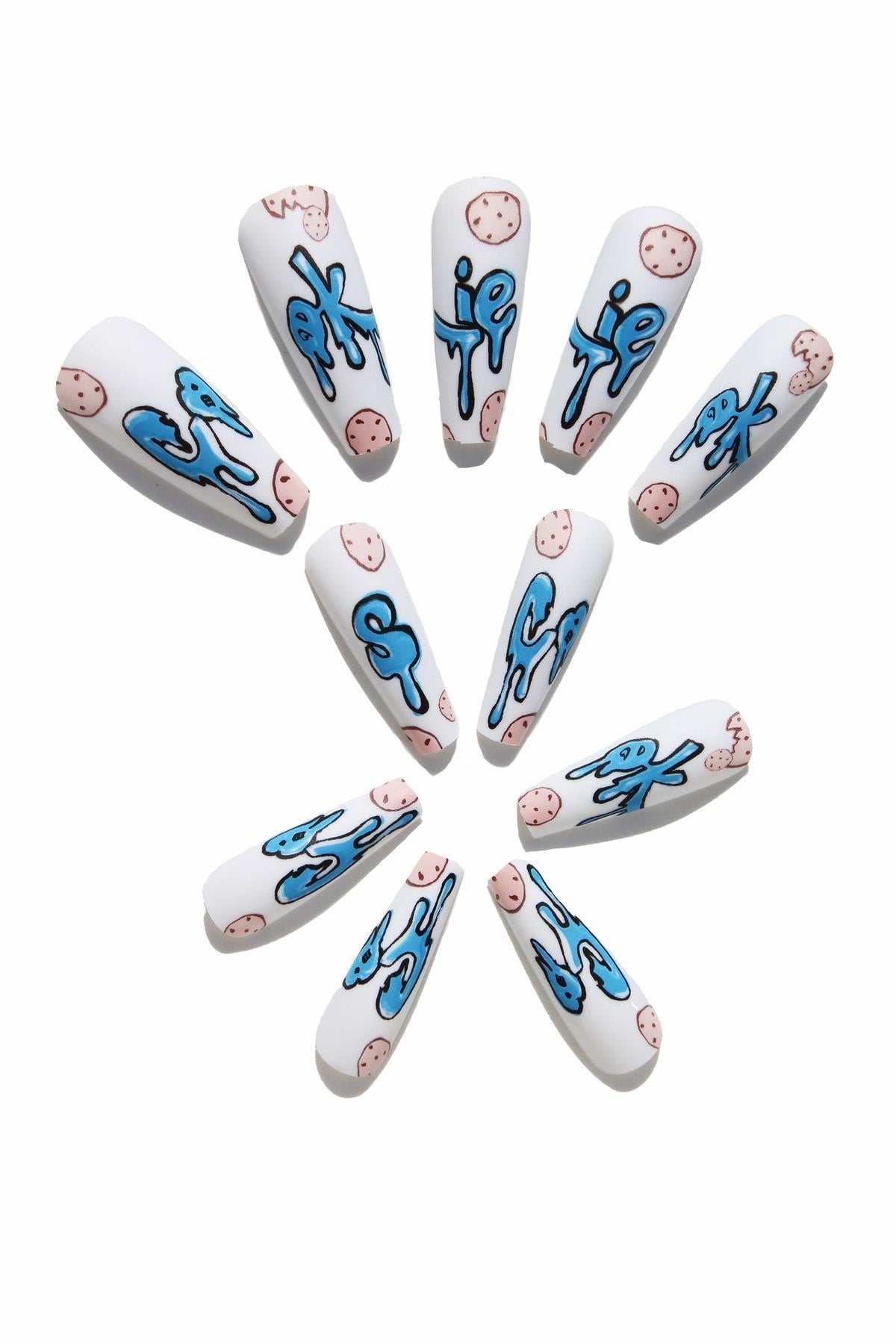 POP Beauty-Takma Tırnak Seti & Zararsız Yapıştırıcı-Takma Tırnak ve Aksesuarları-1-Milagron.com