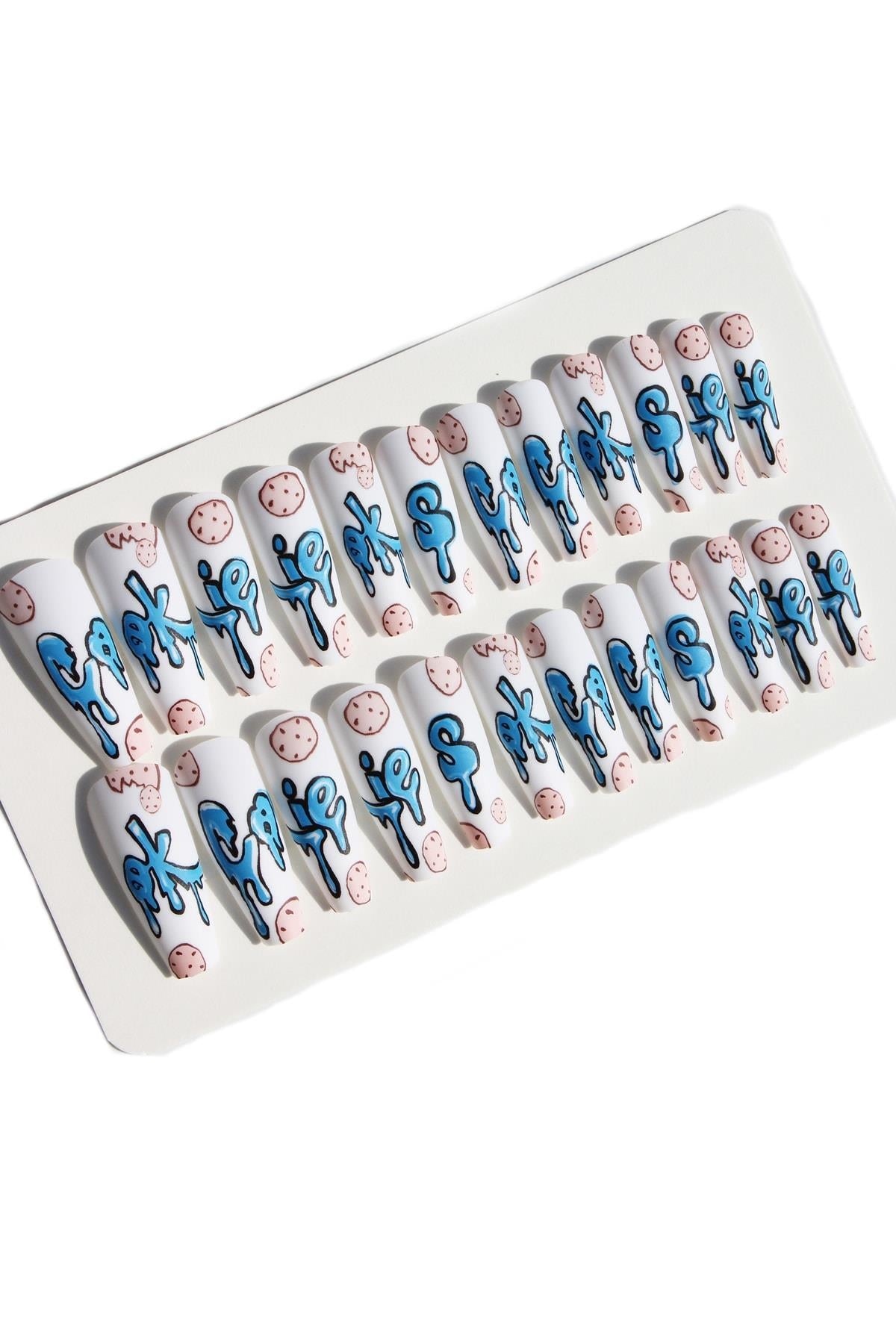 POP Beauty-Takma Tırnak Seti & Zararsız Yapıştırıcı-Takma Tırnak ve Aksesuarları-2-Milagron.com