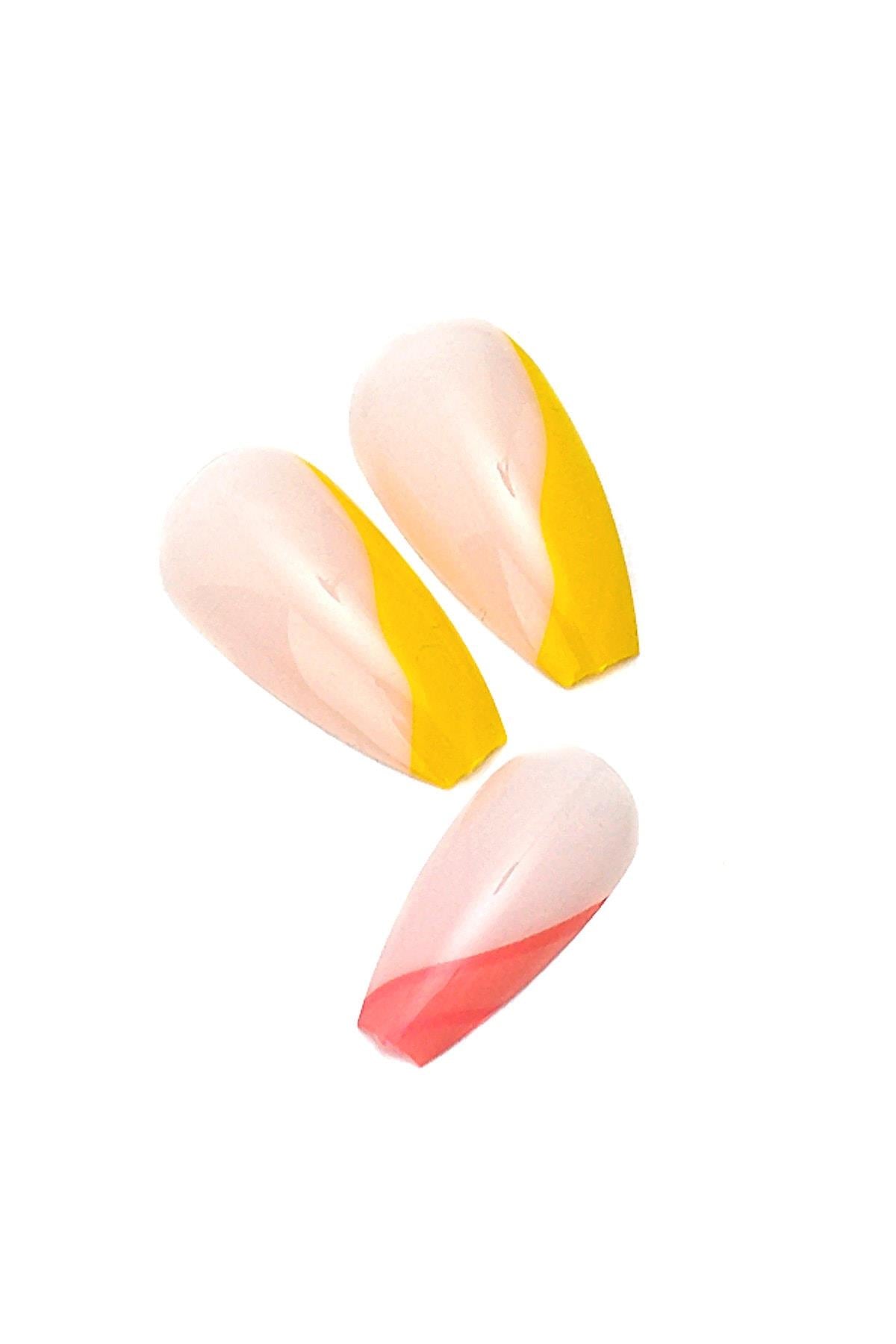 POP Beauty-Takma Tırnak Seti & Zararsız Yapıştırıcı-Takma Tırnak ve Aksesuarları-2-Milagron.com