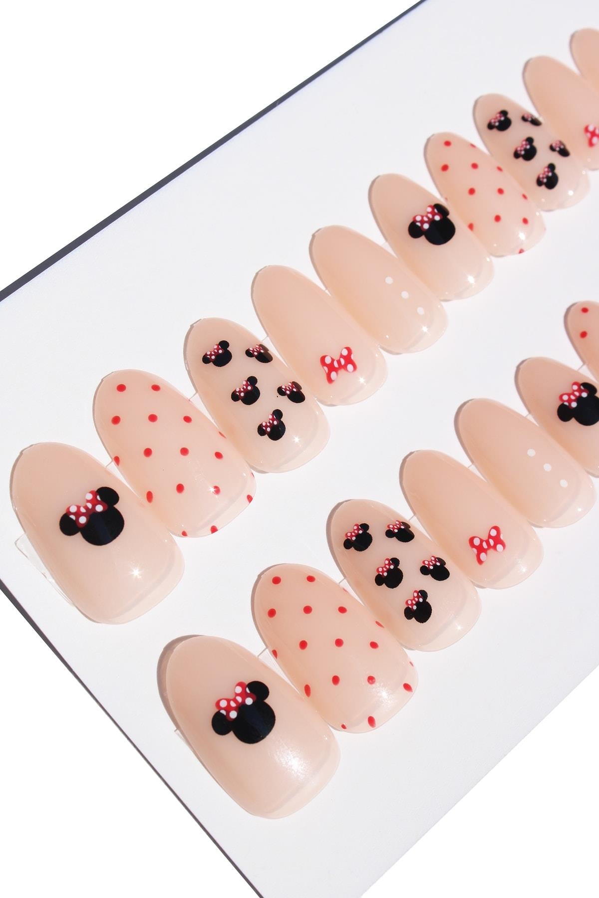 POP Beauty-Takma Tırnak Seti & Zararsız Yapıştırıcı-Takma Tırnak ve Aksesuarları-3-Milagron.com