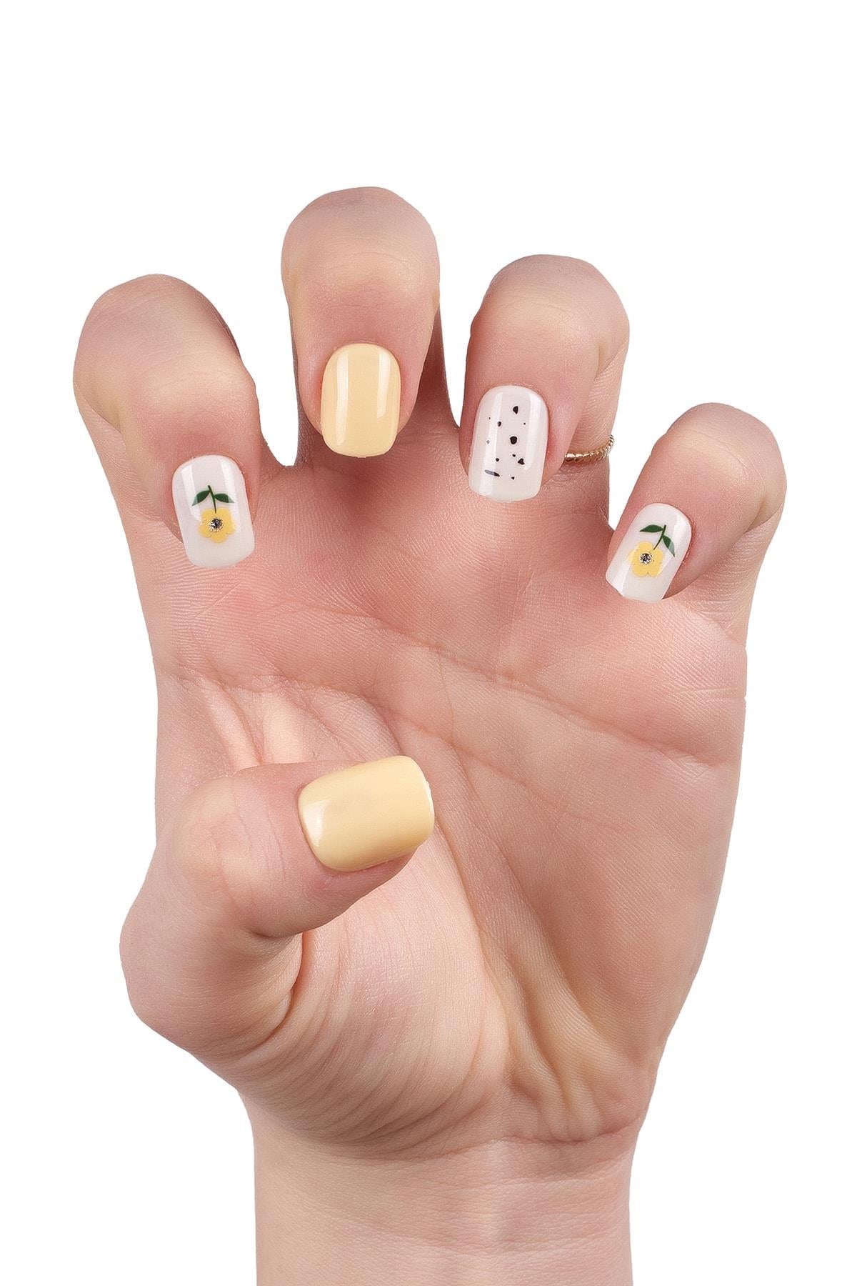 POP Beauty-Takma Tırnak Seti & Zararsız Yapıştırıcı-Takma Tırnak ve Aksesuarları-3-Milagron.com