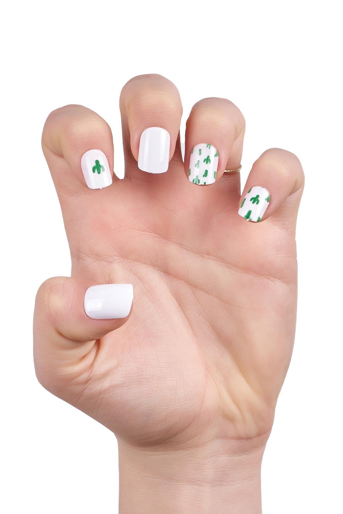 POP Beauty-Takma Tırnak Seti & Zararsız Yapıştırıcı-Takma Tırnak ve Aksesuarları-3-Milagron.com