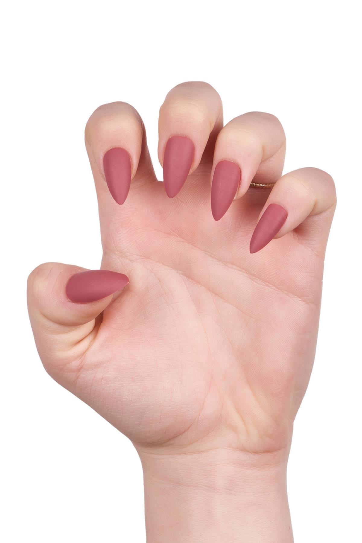 POP Beauty-Takma Tırnak Seti & Zararsız Yapıştırıcı-Takma Tırnak ve Aksesuarları-3-Milagron.com