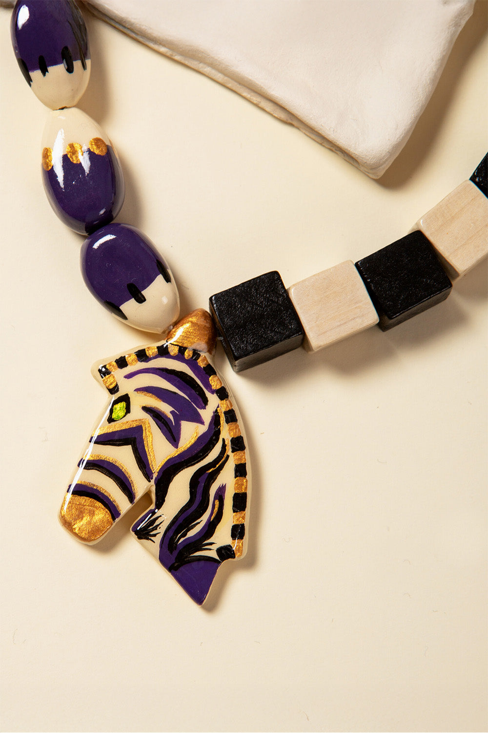 Paanui-Jungle Drum Zebra-Kolye-2-Milagron.com