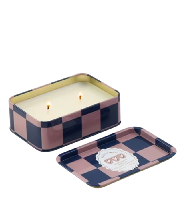Paddywax-A Dopo 184g Hearts Printed Tin Candle Rosewood Vanilla Mum-Mum-1-Milagron.com