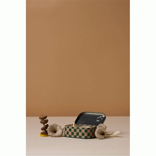 Paddywax Bistro Mushrooms Printed Tin Candle - Mantar 127 Gr Mum