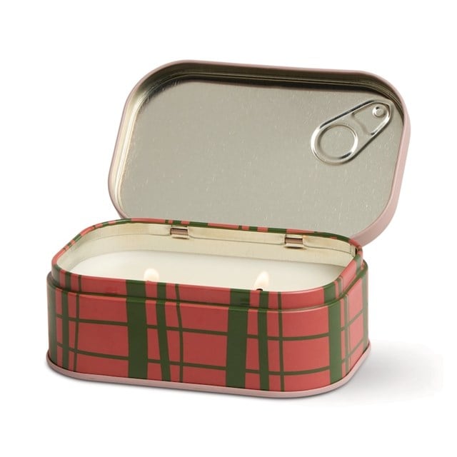 Paddywax Bistro Strawberry Printed Tin Candle - Rhubard & Fennel 127 Gr Mum