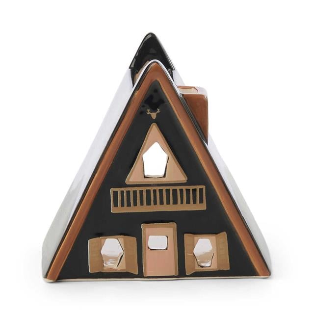 Paddywax-House Cone Incense & Tea Light Holder Tütsülük Nordic Cabin-Mum-4-Milagron.com