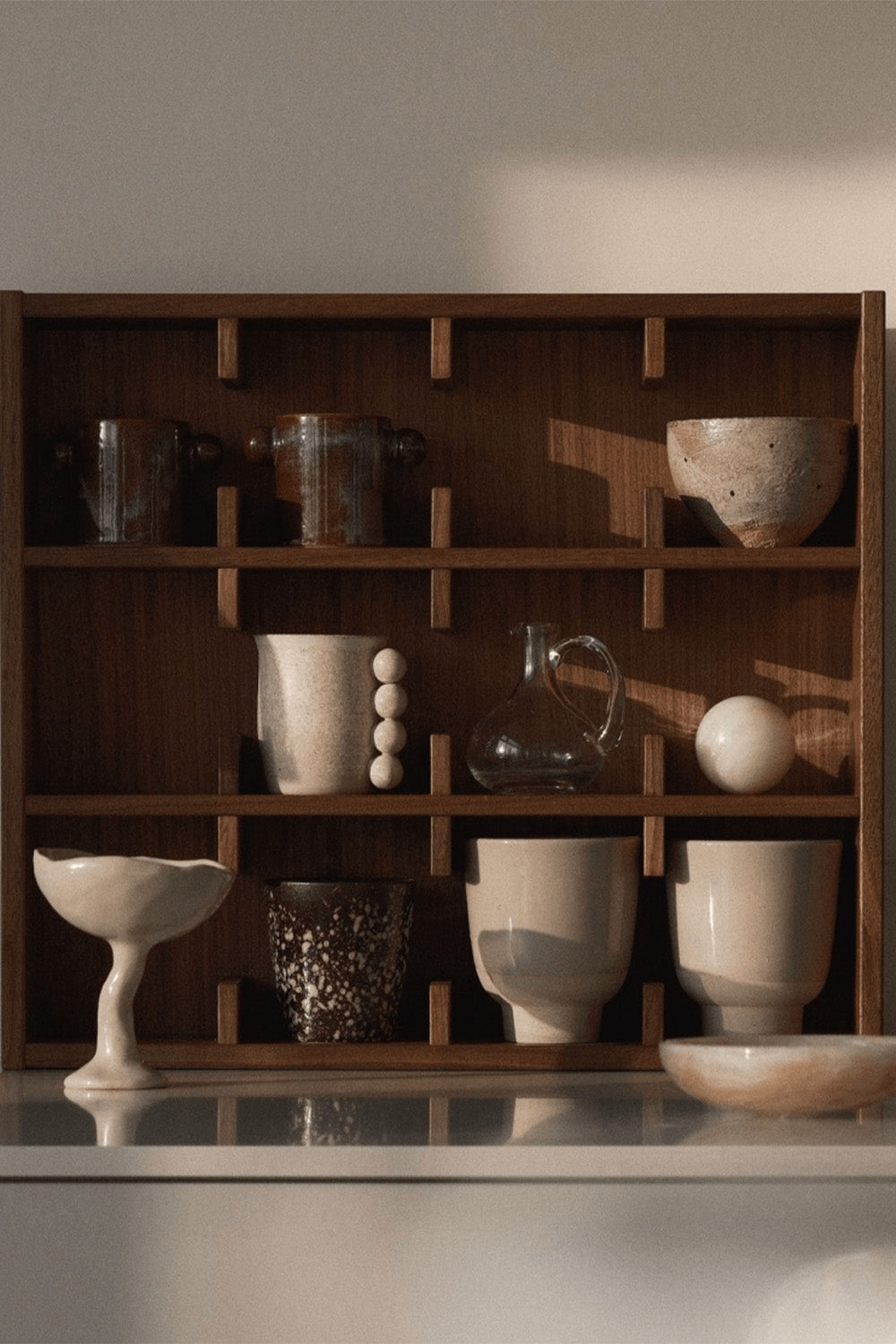 Paledin Design-Kaffe 3 - Kızıl Kahve-Duvar Rafı-5-Milagron.com