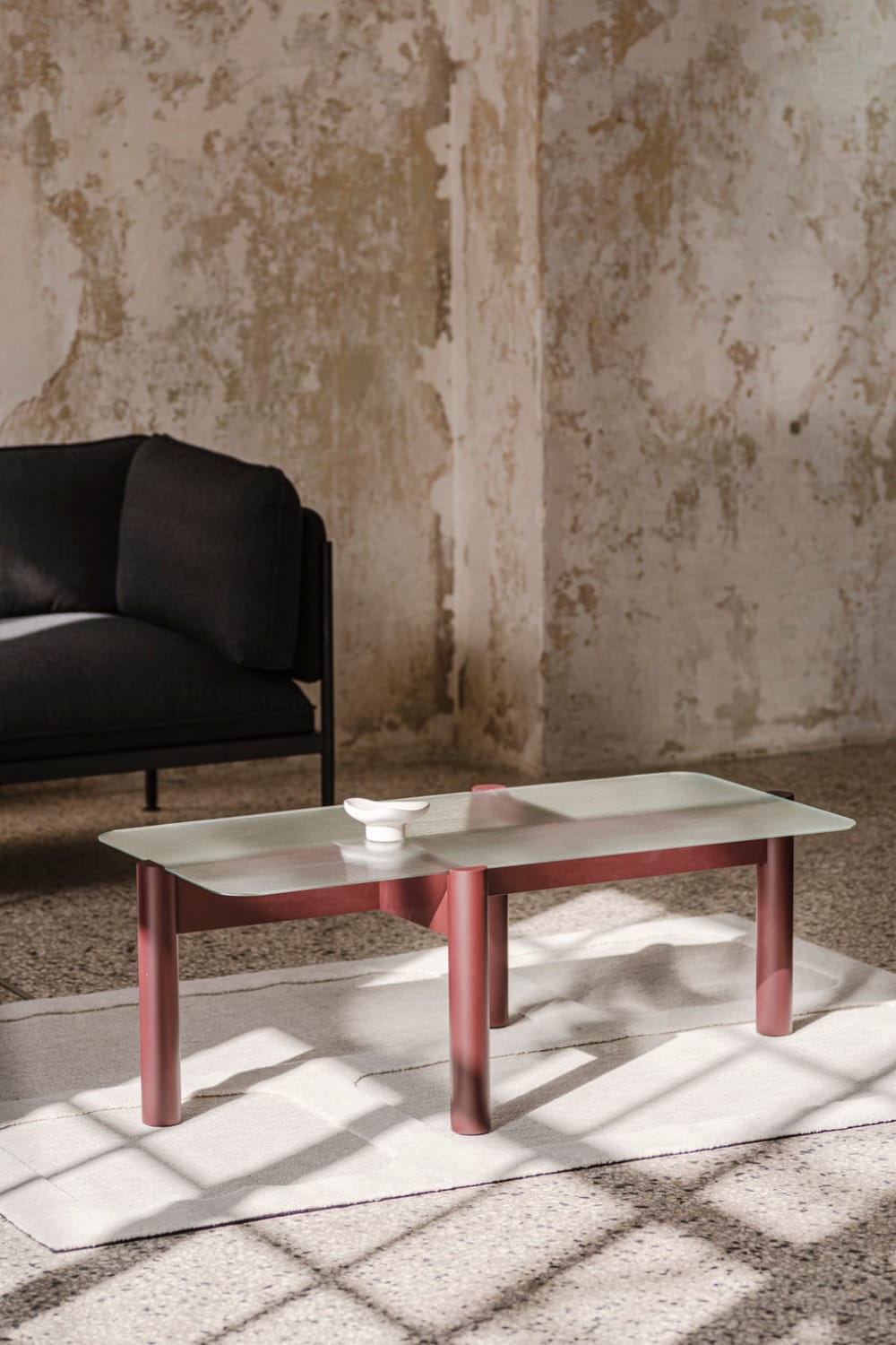 Paledin Design-Latus Orta Sehpa - Kırmızı-Sehpa-1-Milagron.com