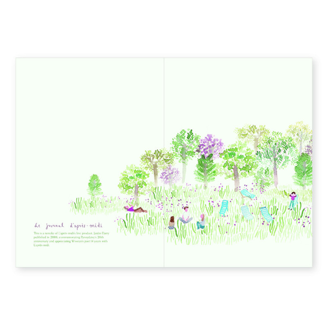 Pansy Daisy L'Après Jardin Tarihsiz Ajanda