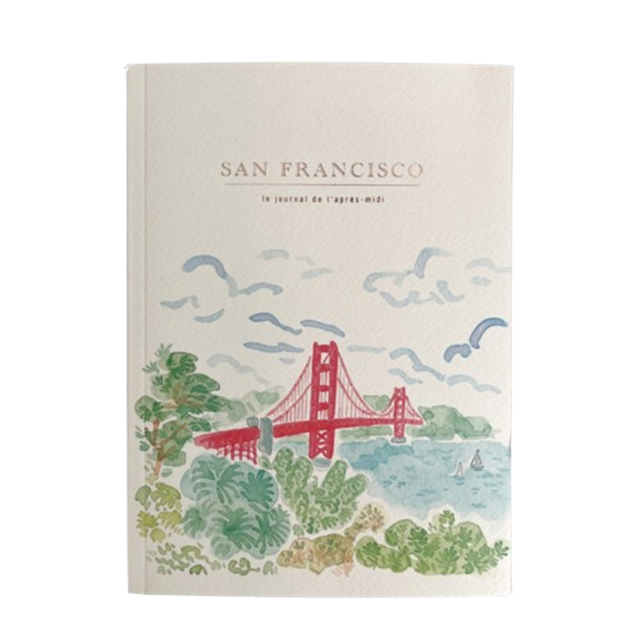 Pansy Daisy L'Après Travel Journal Seyahat Günlüğü Defteri - San Francisco (Bridge)