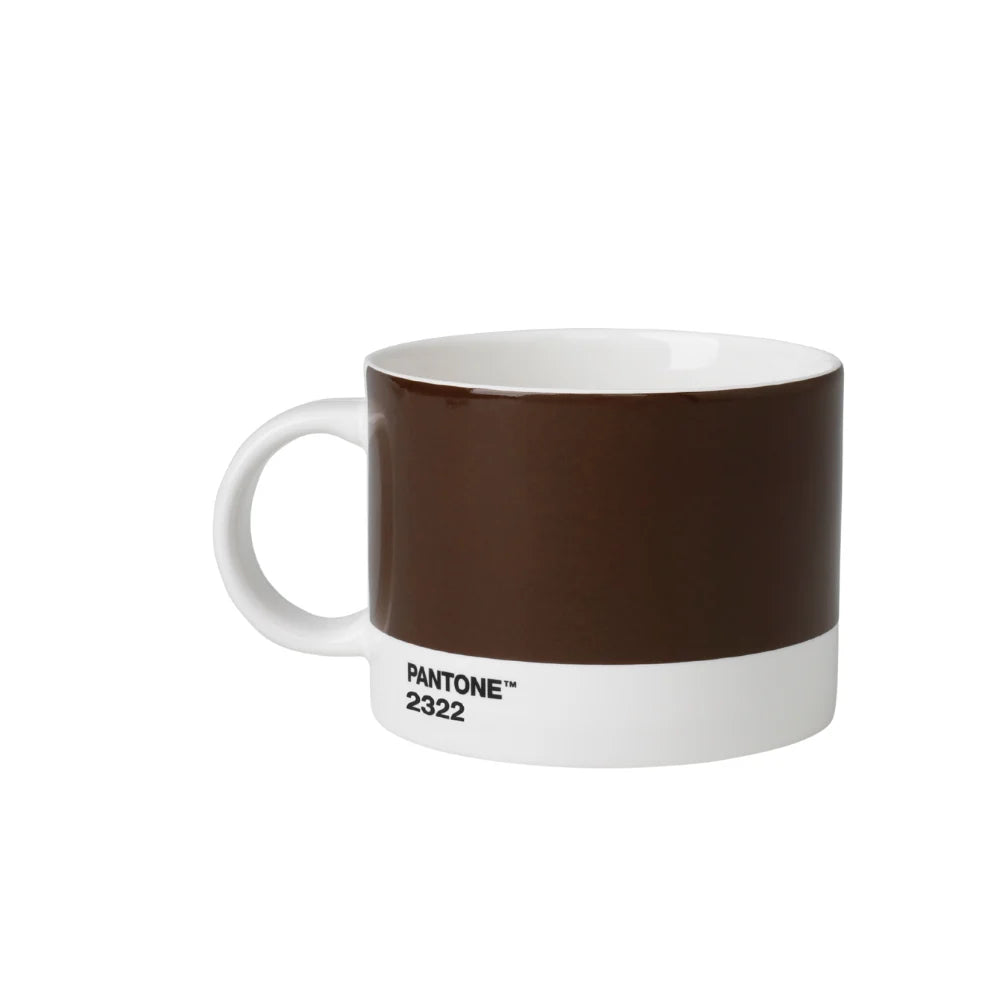 Pantone 2322 Kahverengi Porselen Çay Fincanı
