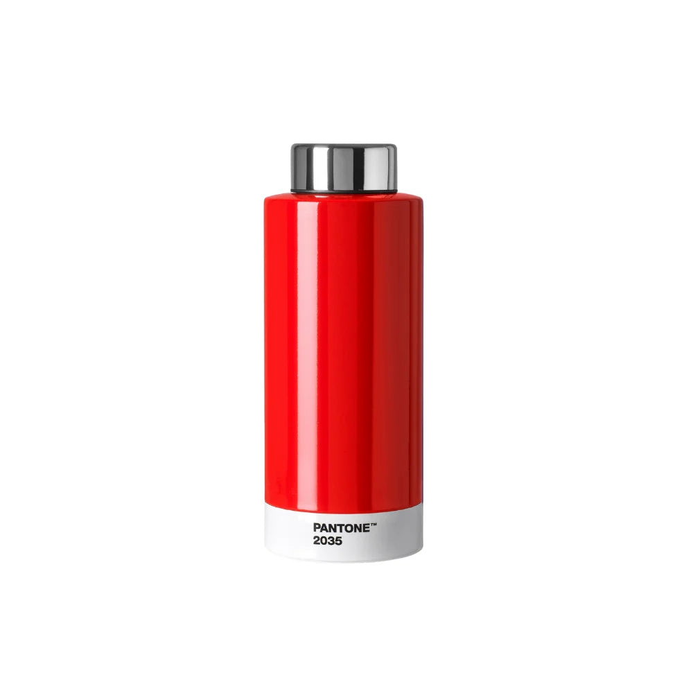 Pantone 2035 Kırmızı Çelik Termos