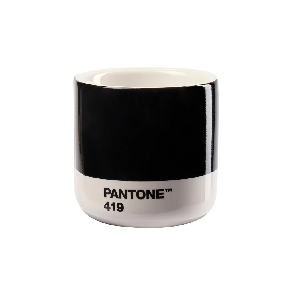 Pantone 419 Siyah Porselen Macchiato Mug