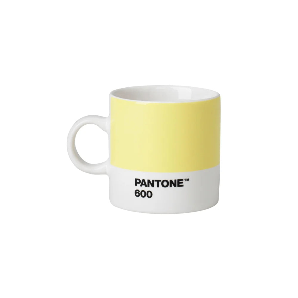 Pantone 600 Sarı Porselen Espresso Fincanı
