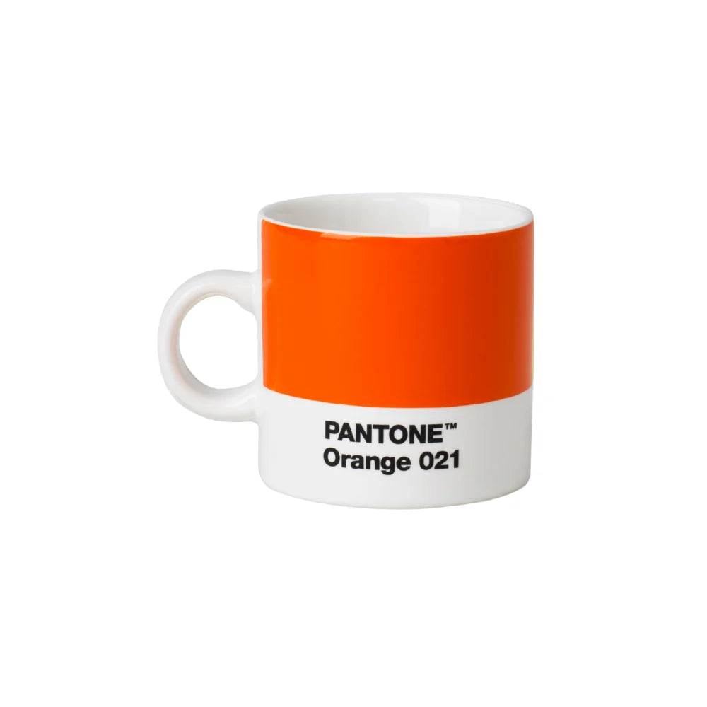 Pantone Orange 021 Turuncu Porselen Espresso Fincanı