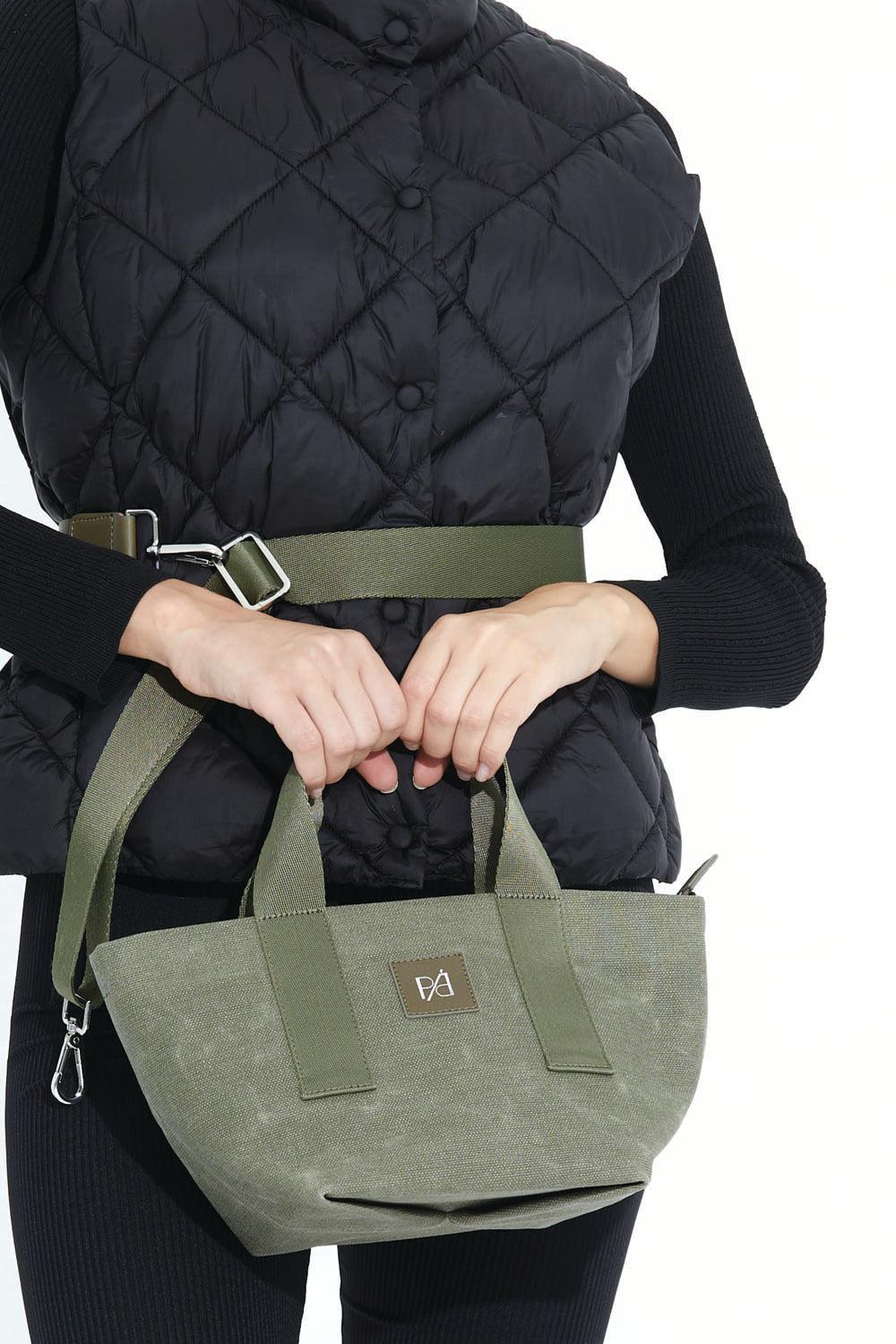 Pap Atelier-Japanese Tote Çanta (Yeşil)-El Çantası-3-Milagron.com