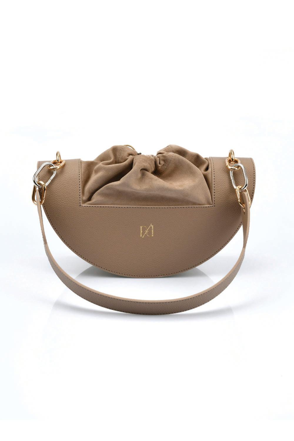 Pap Atelier-Monami Omuz Çantası (Mocha)-Omuz Çantası-1-Milagron.com