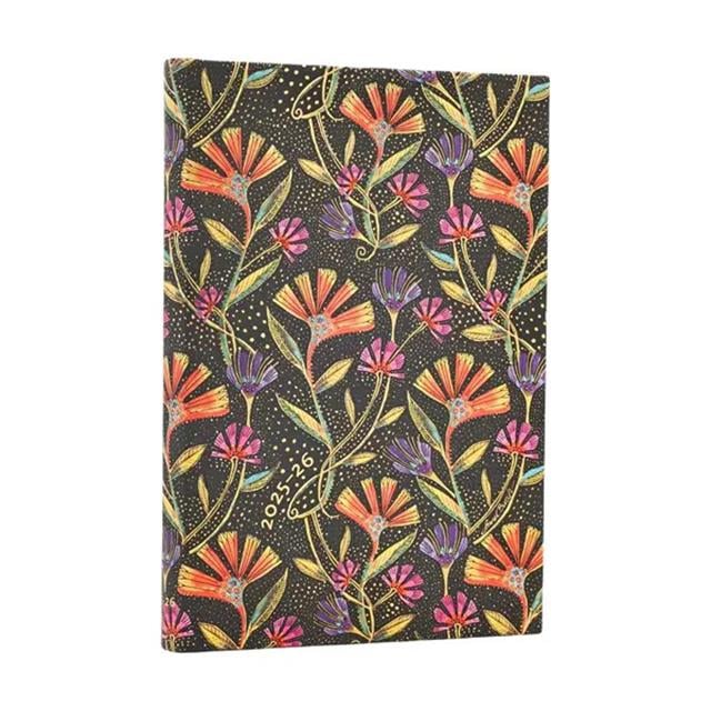 Paperblanks-2026 English Diary Wild Flowers Midi Day Ajanda-Ajanda-1-Milagron.com