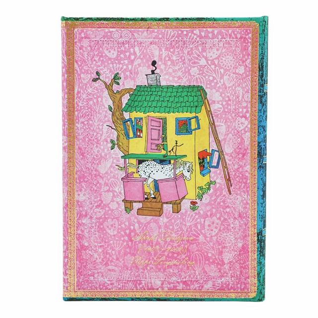 Paperblanks-Astrid Lindgren Pippi Longstocking Sert Kapak 18x23 Çizgili Defter Pb1325 0-Çizgili-2-Milagron.com