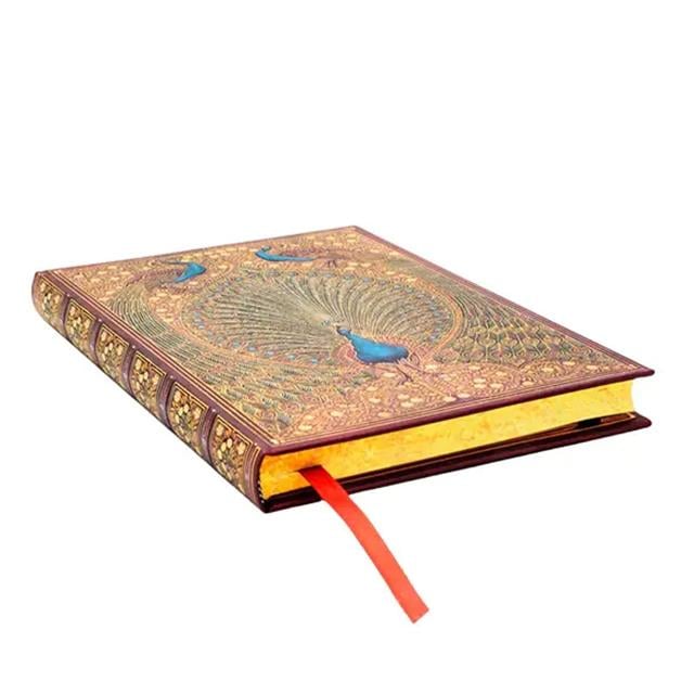 Paperblanks-Hafiz S Peacocks Sert Kapak 18x23 Çizgisiz Defter Pb9888 1-Çizgisiz-3-Milagron.com