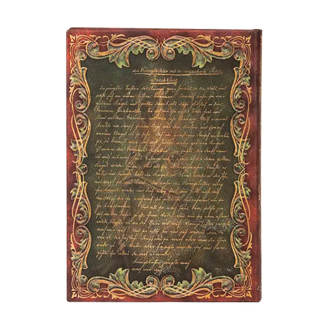 Paperblanks-The Brothers Grimm Frog Prince Sert Kapak 13x18 Çizgisiz Defter Pb9785 3-Çizgisiz-3-Milagron.com