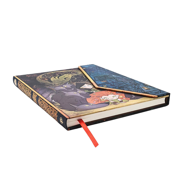 Paperblanks-Wolf Walkers Sert Kapak 18x23 Çizgisiz Defter Pb9970 3-Çizgisiz-3-Milagron.com