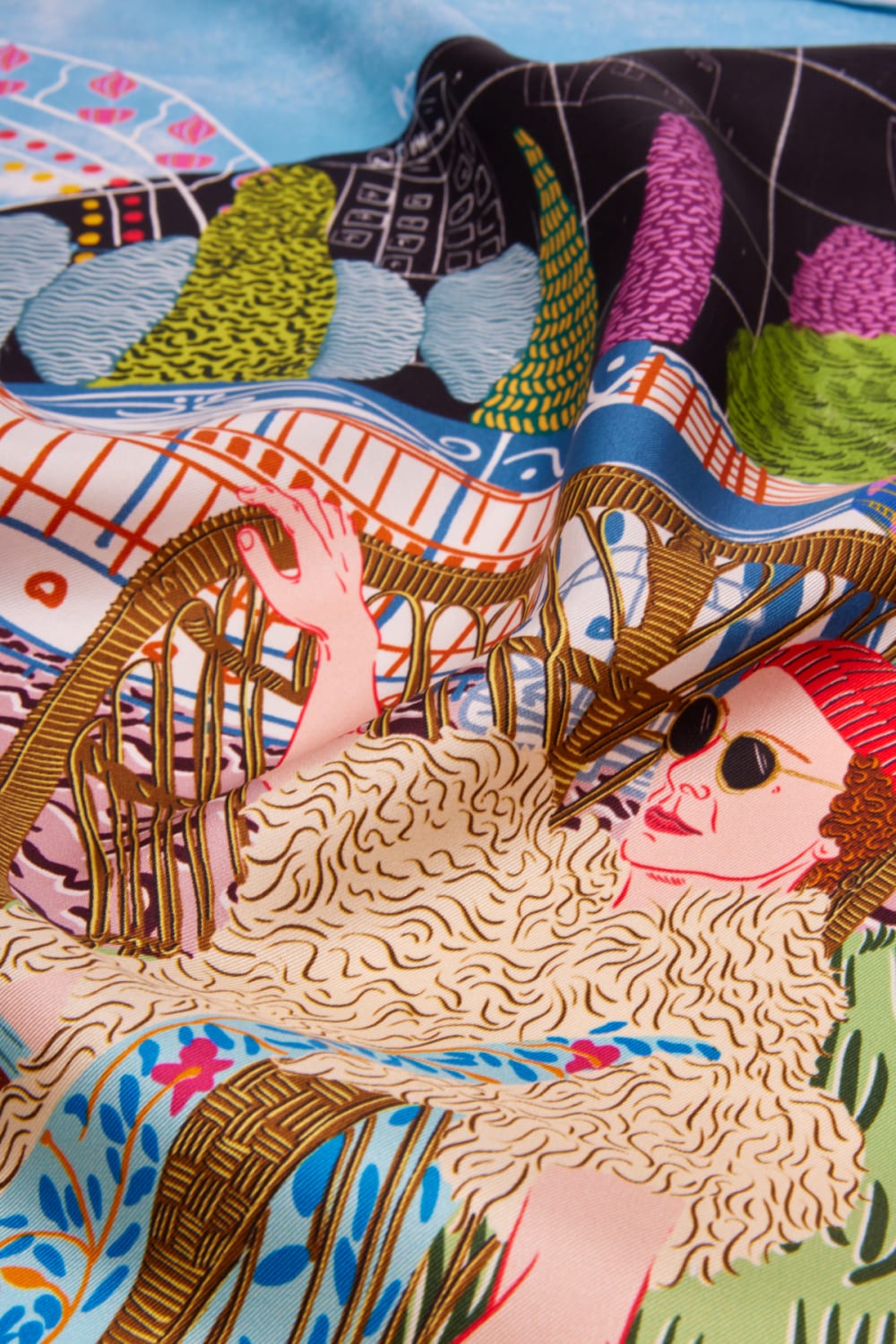 İpek Fular - Afrodit & Adonis - 2