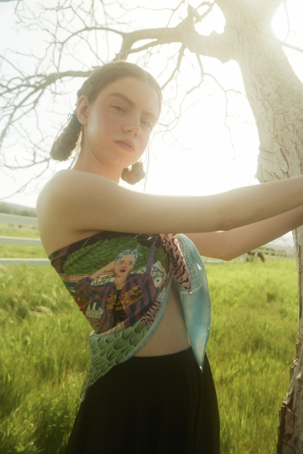 İpek Fular - Afrodit & Adonis - 4