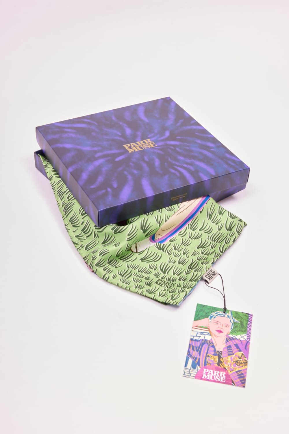 İpek Fular - Afrodit & Adonis - 1