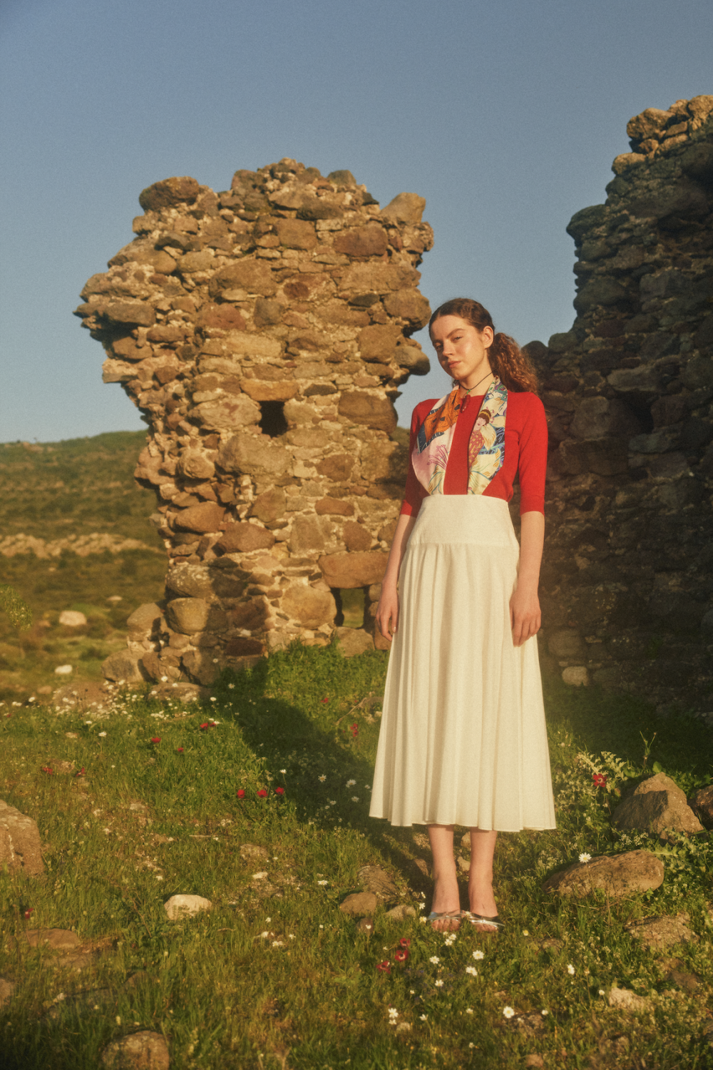 Parrmuse-İpek Fular - Eros & Psykhe-Şal & Fular-4-Milagron.com