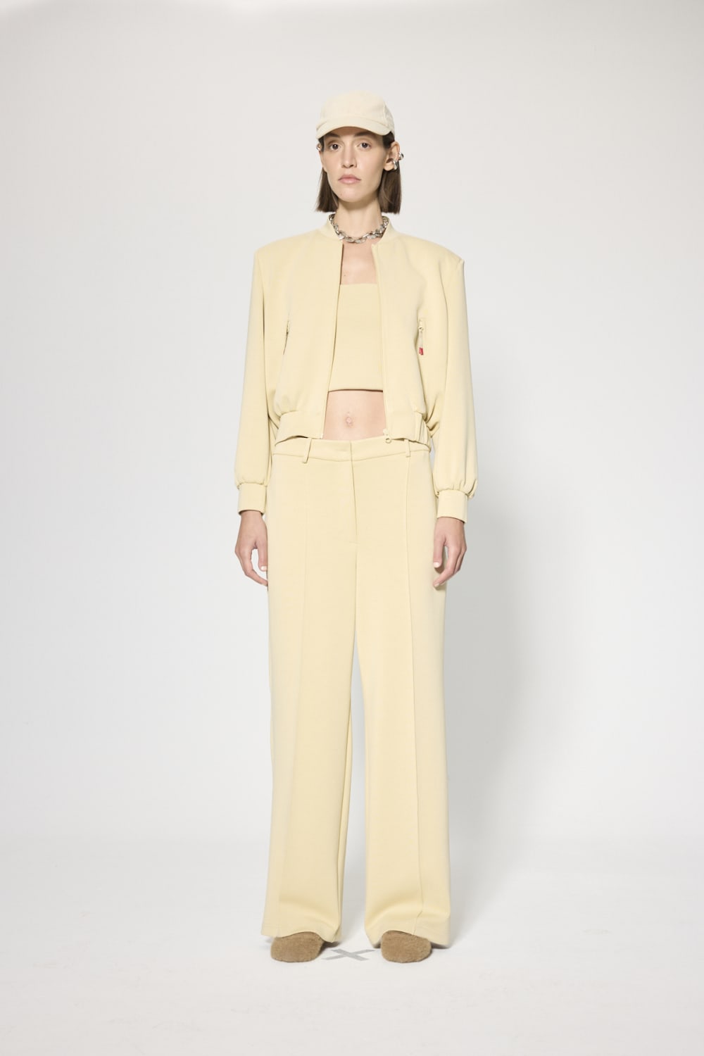 Partners of Tomorrow-Geniş Paça Modal Pantolon-Pantolon-1-Milagron.com