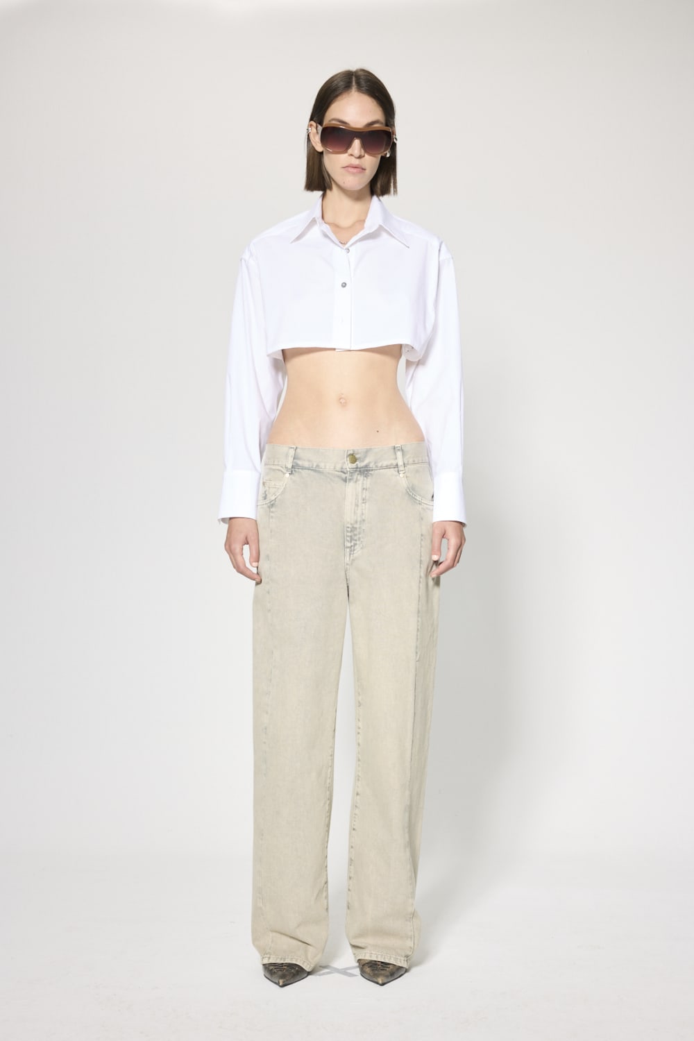 Partners of Tomorrow-Non-denim Baggy Pantolon-Pantolon-1-Milagron.com