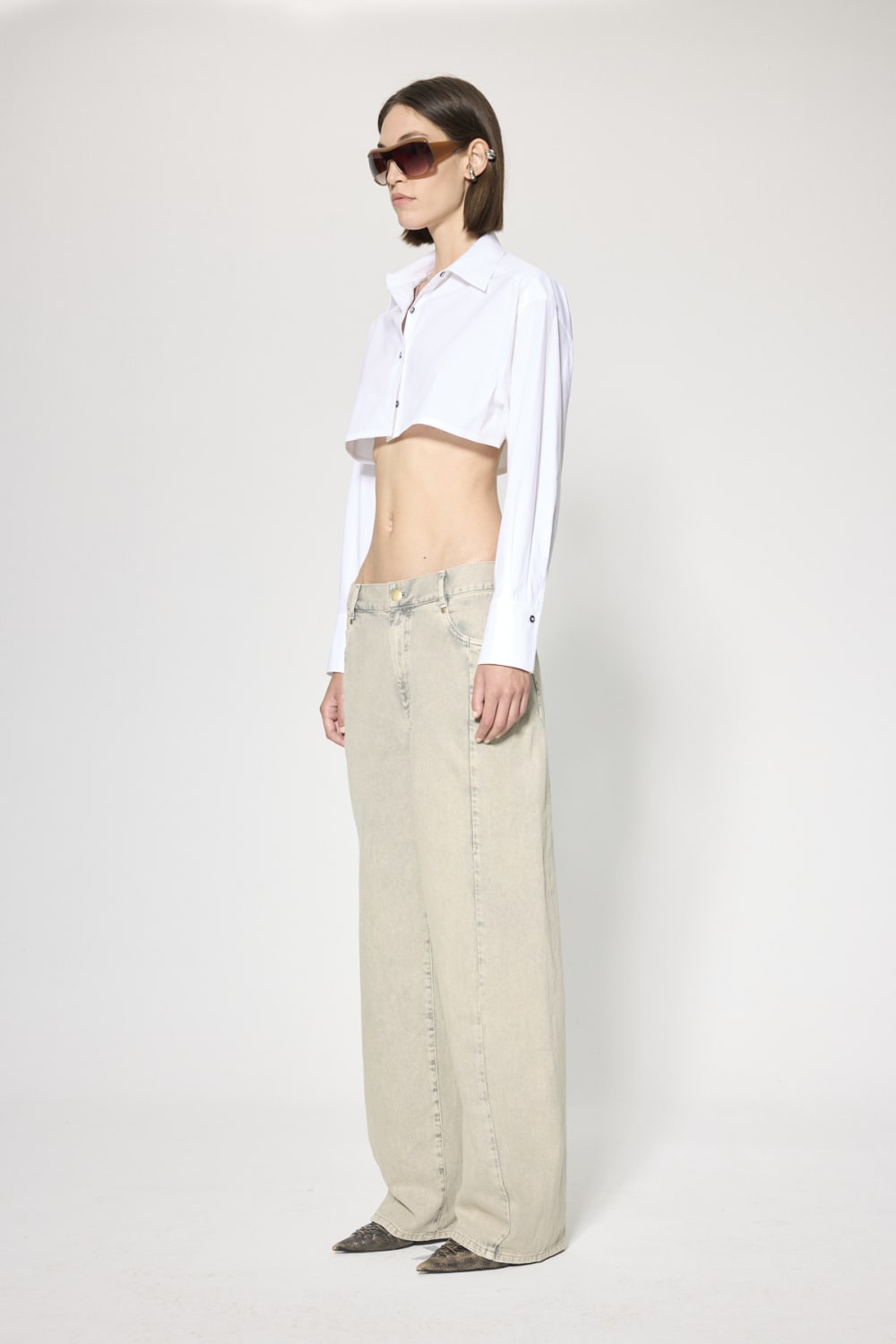 Partners of Tomorrow-Non-denim Baggy Pantolon-Pantolon-3-Milagron.com