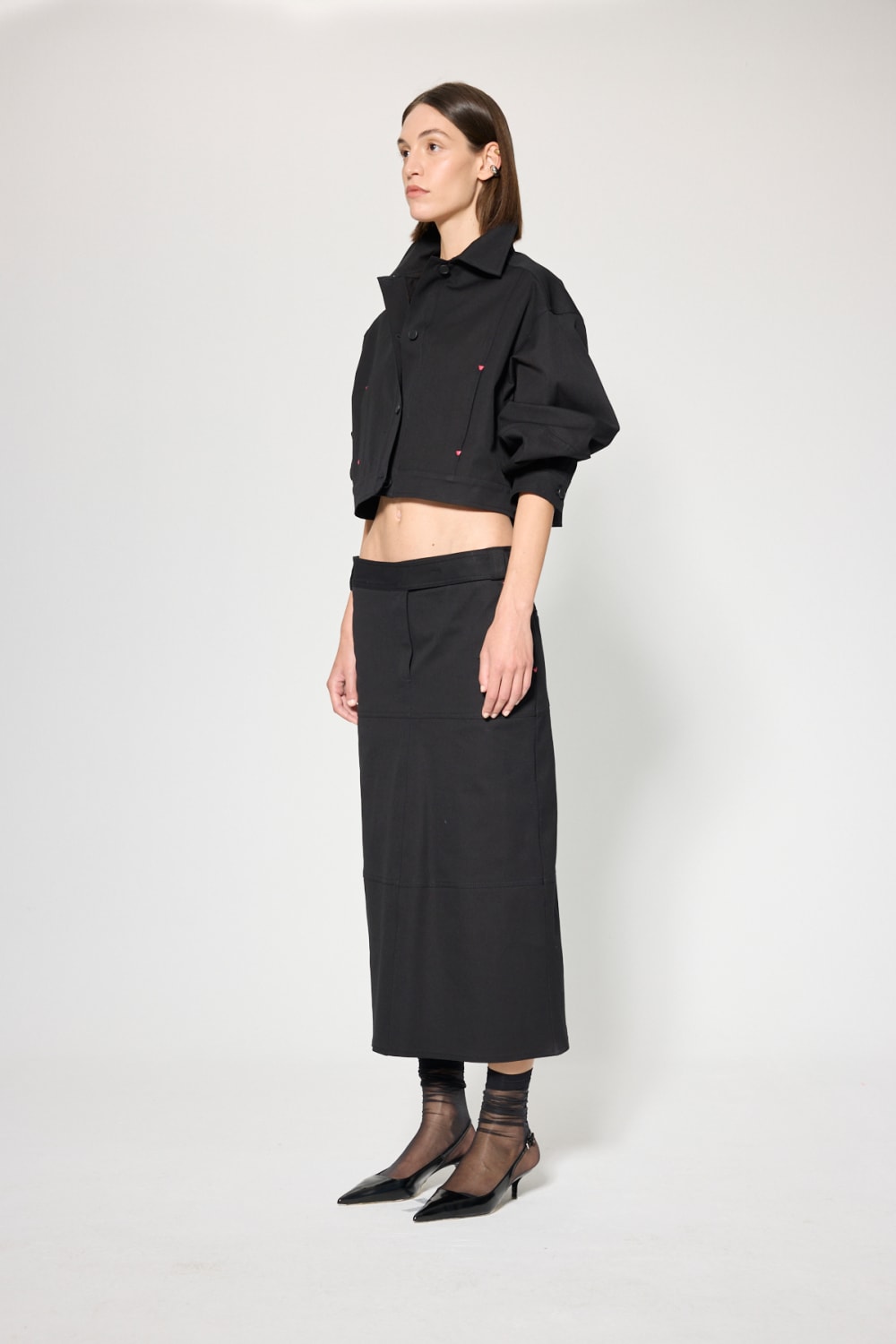 Partners of Tomorrow-Oversize Crop Ceket-Ceket-2-Milagron.com