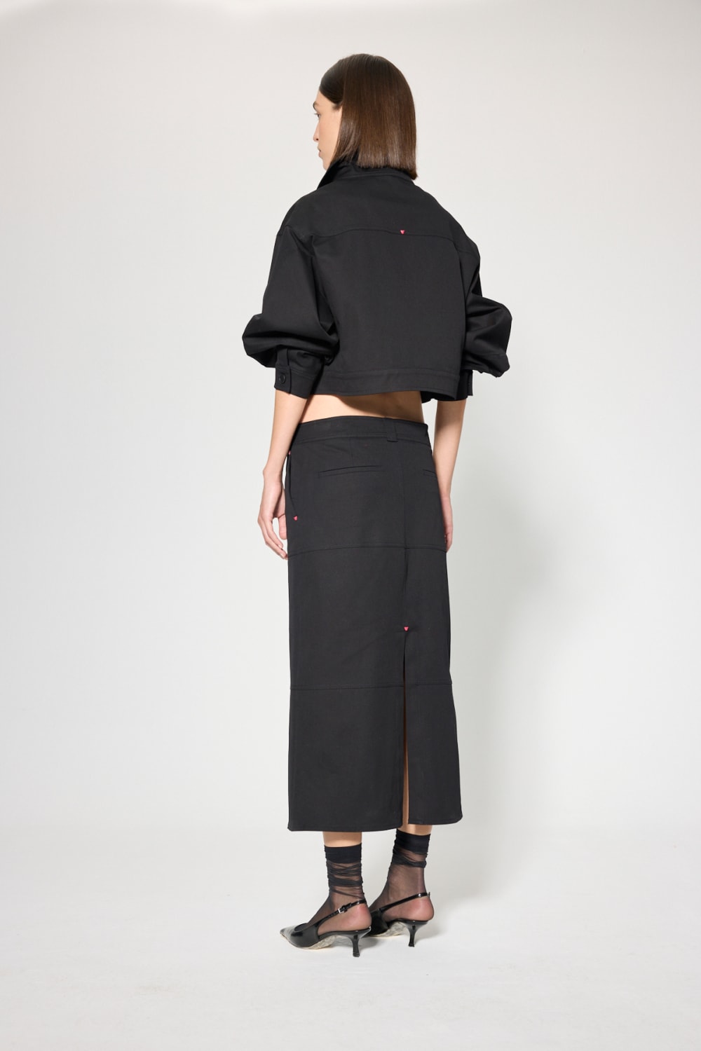 Partners of Tomorrow-Oversize Crop Ceket-Ceket-4-Milagron.com