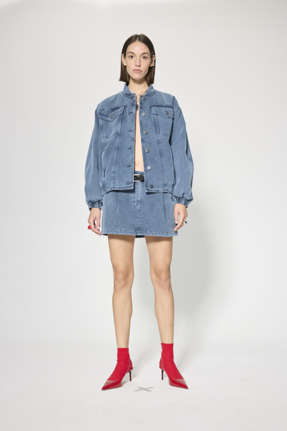 Partners of Tomorrow-Rahat Kapitoneli Non-denim Mont-Ceket-1-Milagron.com