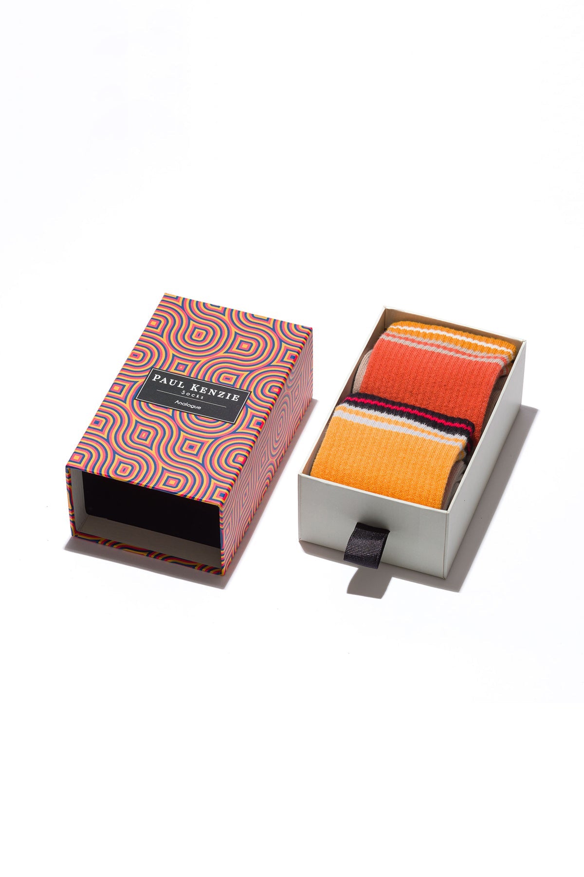 Paul Kenzie-2'li Desenli Unisex Çorap Vintage Collection Analogue-Çorap-1-Milagron.com