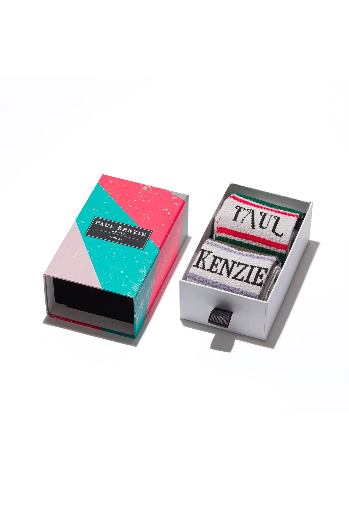 Paul Kenzie-2'li Desenli Unisex Çorap Vintage Collection Remote-Çorap-1-Milagron.com