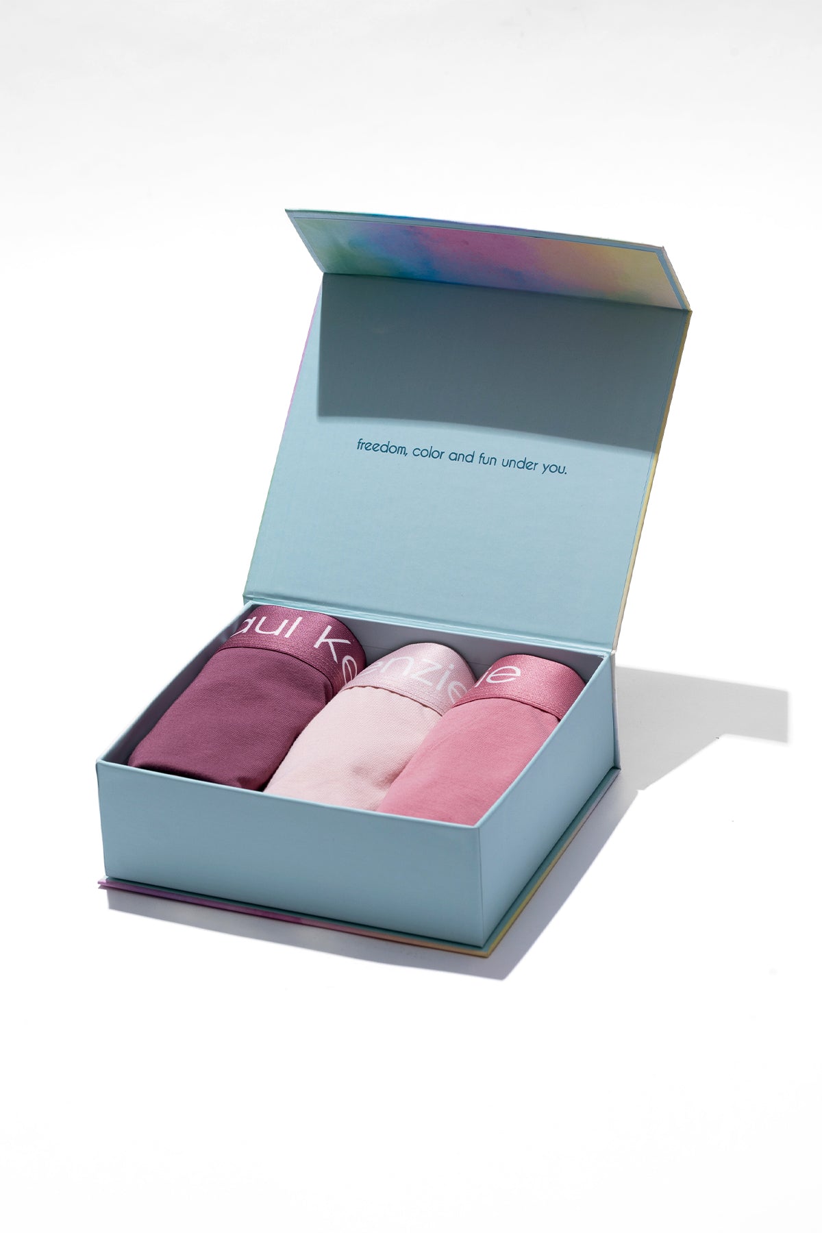 Paul Kenzie-3'lü Erkek Boxer Rainbow 6-Boxer-2-Milagron.com