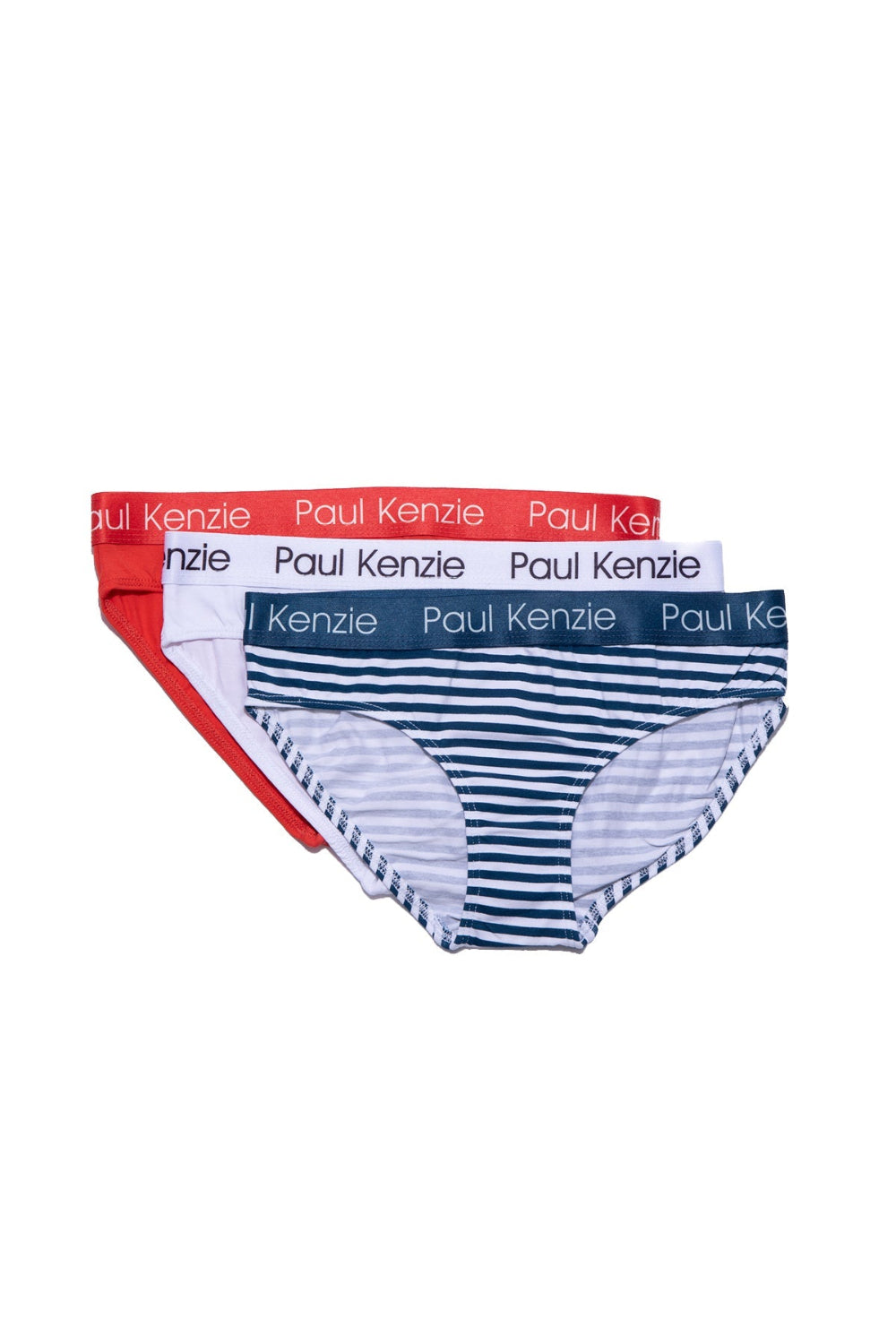 Paul Kenzie-3'lü Kadın Slip Külot Marine-Slip Külot-1-Milagron.com