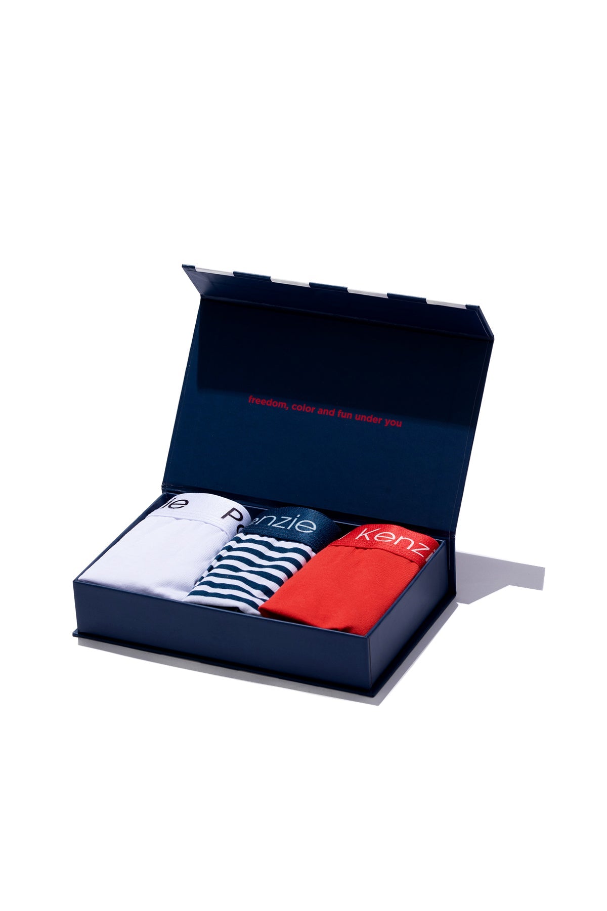 Paul Kenzie-3'lü Kadın Slip Külot Marine-Slip Külot-2-Milagron.com