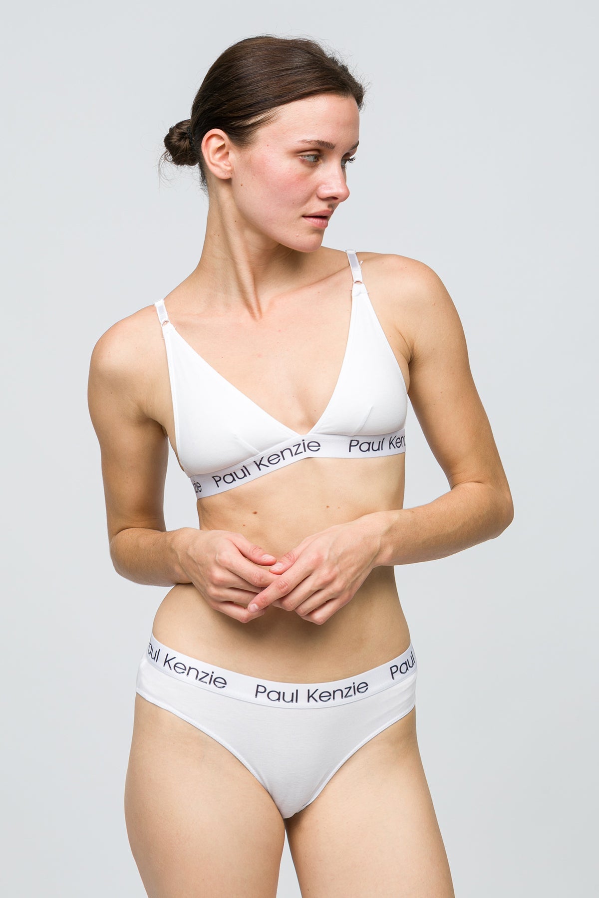 Paul Kenzie-3'lü Kadın Slip Külot Whitey-3-Milagron.com